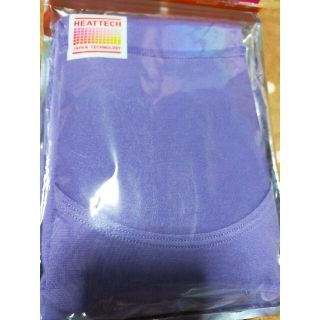 ユニクロ(UNIQLO)の♥ユニクロ ヒートテックUネックTインナー長袖八分袖MサイズPurple(アンダーシャツ/防寒インナー)