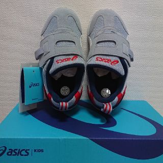 アシックス(asics)のASICS  アイダホ ミニ グレー ホワイト(スニーカー)