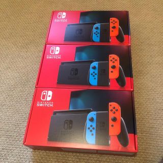 ニンテンドースイッチ(Nintendo Switch)のNintendo Switch JOY-CON(L) ネオンブルー/(R) ネオ(家庭用ゲーム機本体)