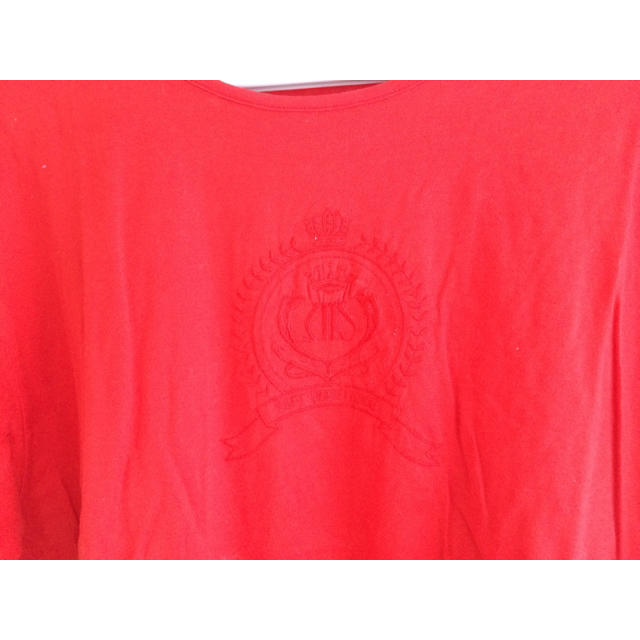 vintage レッドTシャツ レディースのトップス(Tシャツ(半袖/袖なし))の商品写真