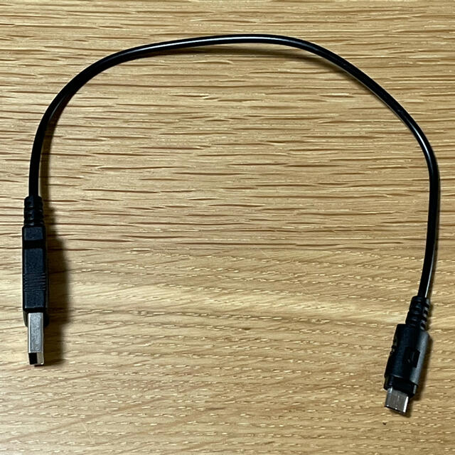 MicroUSBケーブル　30センチ スマホ/家電/カメラのスマートフォン/携帯電話(バッテリー/充電器)の商品写真