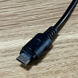 MicroUSBケーブル　30センチ(バッテリー/充電器)