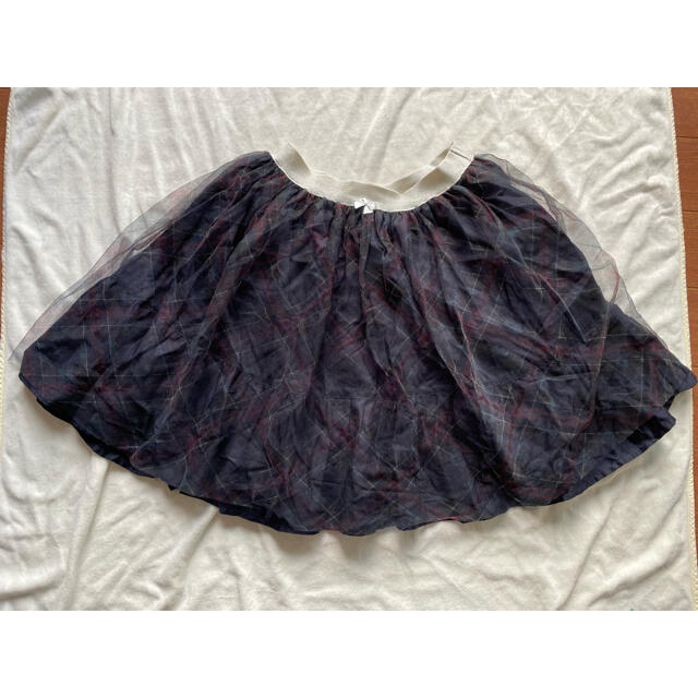 kumikyoku（組曲）(クミキョク)のクミキョク　チュール　スカート  TM 140 150 キッズ/ベビー/マタニティのキッズ服女の子用(90cm~)(スカート)の商品写真