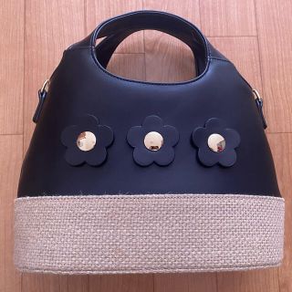 マリークワント(MARY QUANT)のMARY QUANT カシメデイジーボトムパナマ  (ショルダーバッグ)