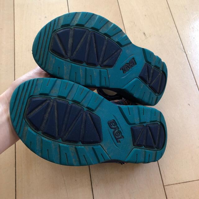 Teva(テバ)の19センチ　TEBA サンダル キッズ/ベビー/マタニティのキッズ靴/シューズ(15cm~)(サンダル)の商品写真