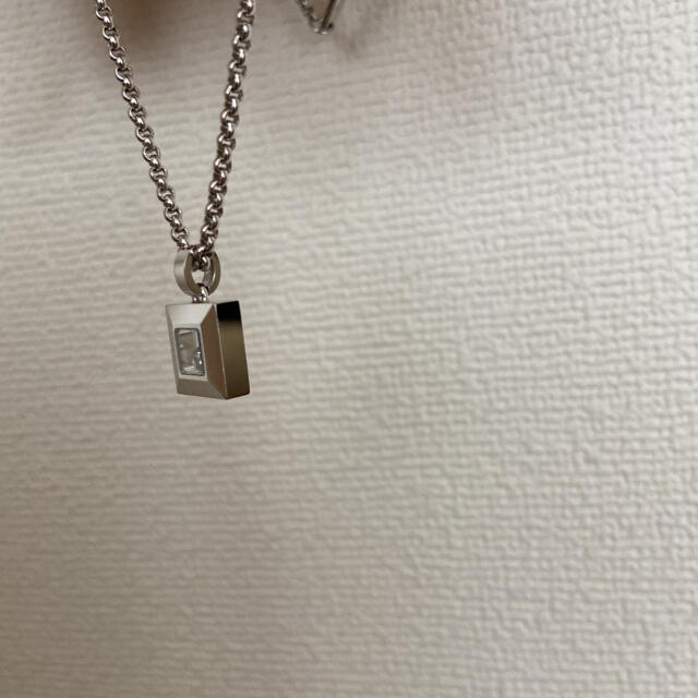 ショパール　ハッピーダイヤモンド　ネックレス　WG 42cm