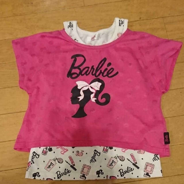 Barbie(バービー)の120 バービー  シャツ キッズ/ベビー/マタニティのキッズ服女の子用(90cm~)(Tシャツ/カットソー)の商品写真