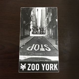 ズーヨーク(ZOO YORK)の(縦12cm横7cm) ZOOYORK ステッカー(その他)