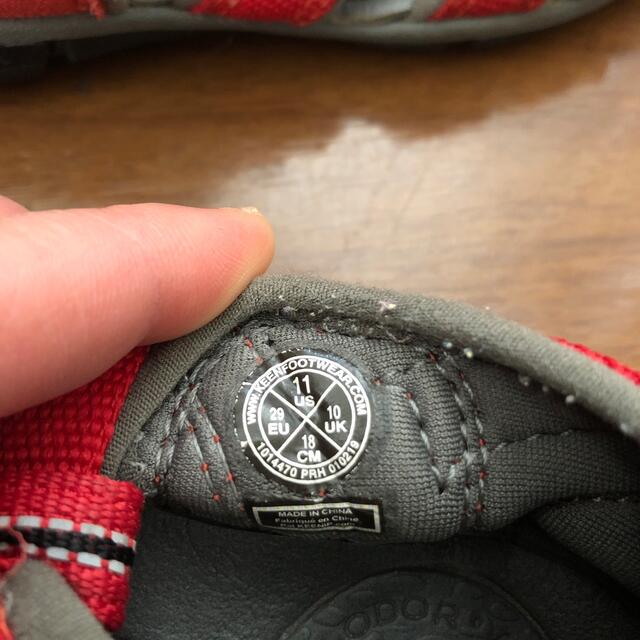 KEEN(キーン)のKEEN サンダル　18   CNX キッズ/ベビー/マタニティのキッズ靴/シューズ(15cm~)(サンダル)の商品写真