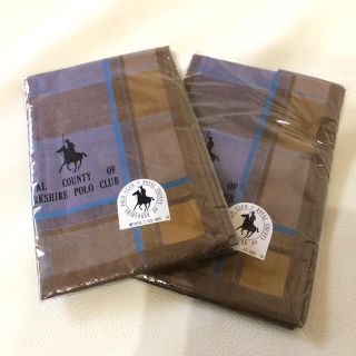 ポロクラブ(Polo Club)の新品　ポロクラブ　二枚セット(ハンカチ/ポケットチーフ)