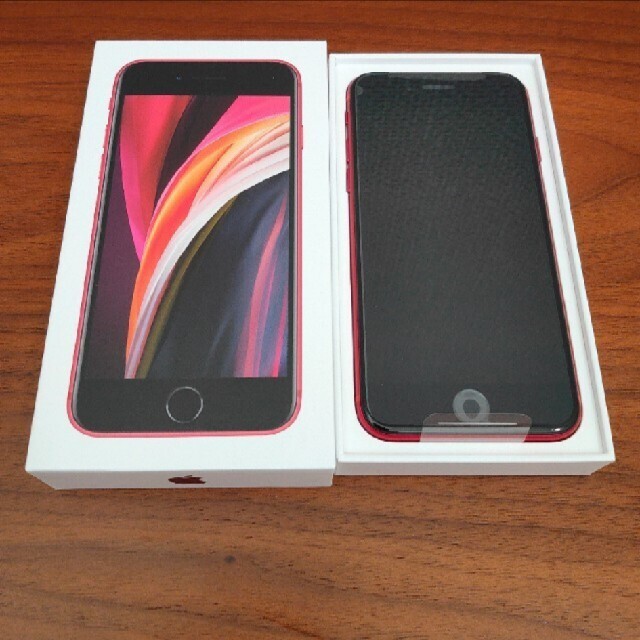 【高品質】 SE iPhone 第2世代 SIMフリー GB 64 レッド (SE2) スマートフォン本体