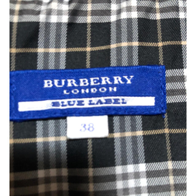 BURBERRY BLUE LABEL(バーバリーブルーレーベル)のバーバリーブルーレーベル　スタジャン　ウール　ブルゾン レディースのジャケット/アウター(スタジャン)の商品写真