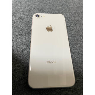 アイフォーン(iPhone)のiPhone8 本体　64G ホワイト(スマートフォン本体)