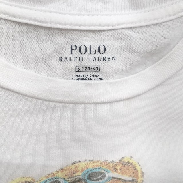 Ralph Lauren(ラルフローレン)のラルフローレン ポロベア 120 キッズ/ベビー/マタニティのキッズ服女の子用(90cm~)(Tシャツ/カットソー)の商品写真