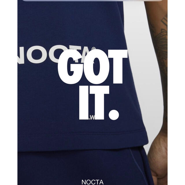 NIKE(ナイキ)のNike x NOCTA Cardinal stock Tee "Navy メンズのトップス(Tシャツ/カットソー(半袖/袖なし))の商品写真