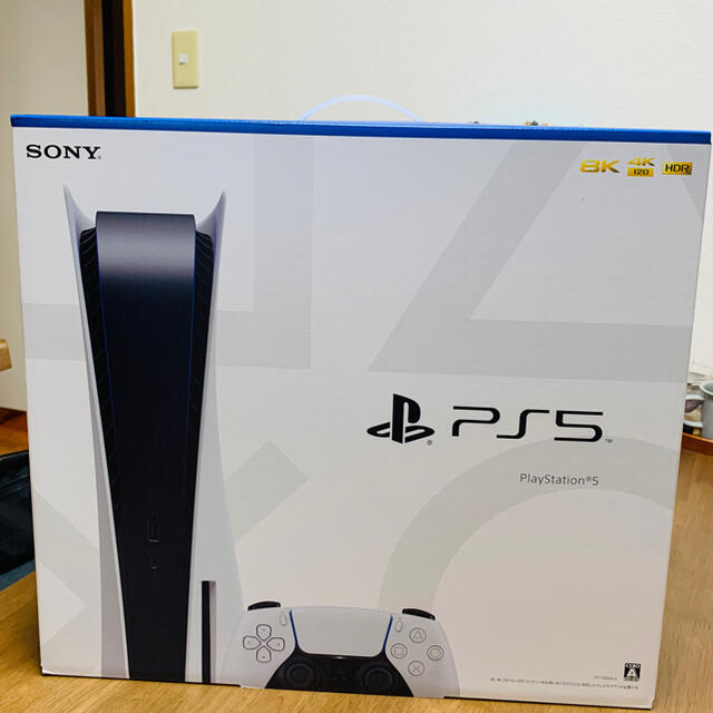 PlayStation(プレイステーション)のplaystation5 プレイステーション5 CFI-1000A01 エンタメ/ホビーのゲームソフト/ゲーム機本体(家庭用ゲーム機本体)の商品写真