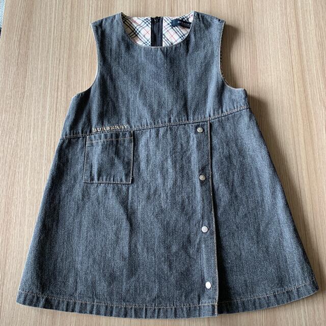 BURBERRY(バーバリー)のBurberry 90 ジャンパースカート キッズ/ベビー/マタニティのキッズ服女の子用(90cm~)(ワンピース)の商品写真