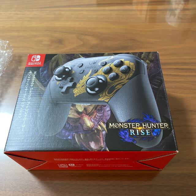 【新品】Switch Proコントローラー モンスターハンターライズ