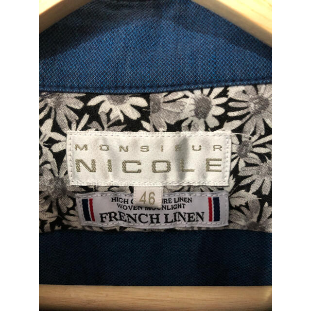 MONSIEUR NICOLE(ムッシュニコル)のムッシュニコル　シャツ メンズのトップス(シャツ)の商品写真