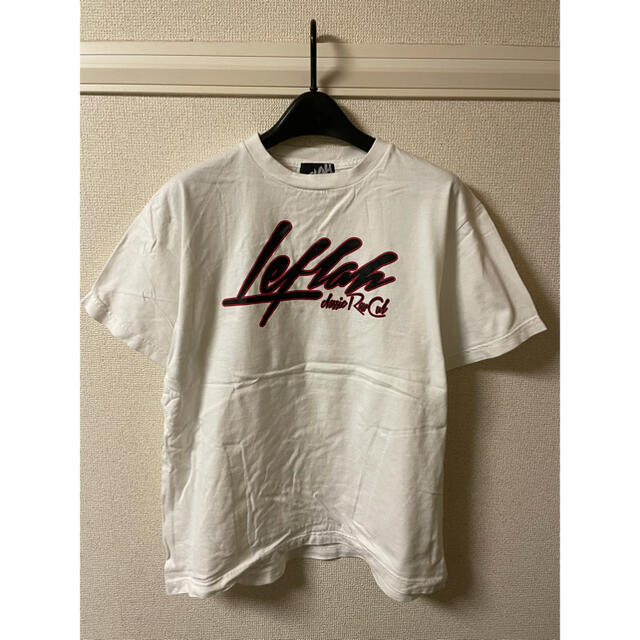 レフラー LEFLAH Tシャツ カットソー 半袖 プリント 白 ホワイト L メンズのトップス(Tシャツ/カットソー(半袖/袖なし))の商品写真