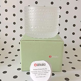 イッタラ(iittala)の♡イッタラ カステヘルミ  キャンドル ホルダー フロスト ロウソク (キャンドル)