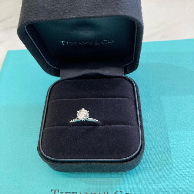 Tiffany & Co. - ティファニー 婚約指輪 0.71 カラット鑑定書付 〜2020 ...