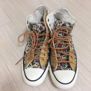 コンバース(CONVERSE)のボタニカル柄コンバース(スニーカー)