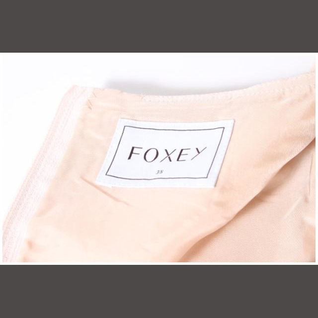 FOXEY(フォクシー)のフォクシー FOXEY 34864 ワンピース 38 ミニ ノースリーブ 花柄 レディースのワンピース(ミニワンピース)の商品写真