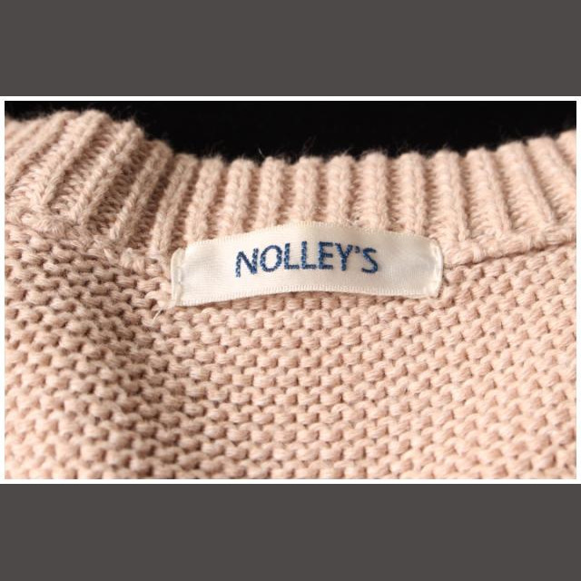 NOLLEY'S(ノーリーズ)のノーリーズ Nolley's コットン Vネック ニット /yo0402 レディースのトップス(ニット/セーター)の商品写真