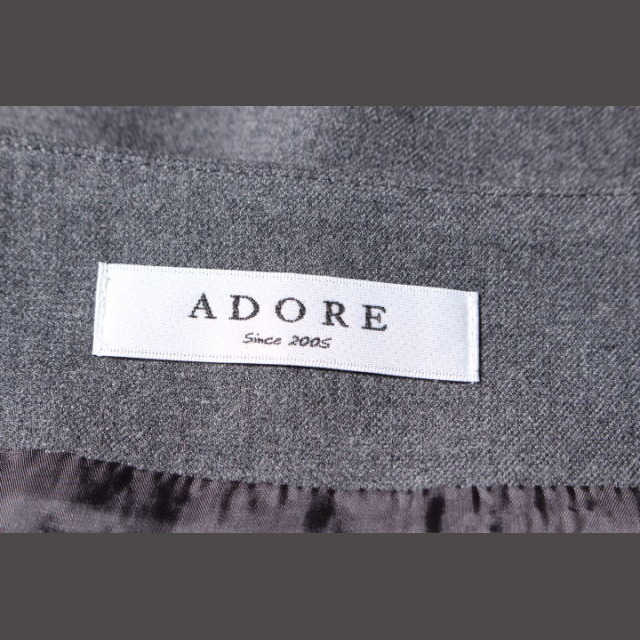 ADORE(アドーア)のアドーア ADORE ウール混 アシメ ヘム スカート /sh0403 レディースのスカート(ひざ丈スカート)の商品写真
