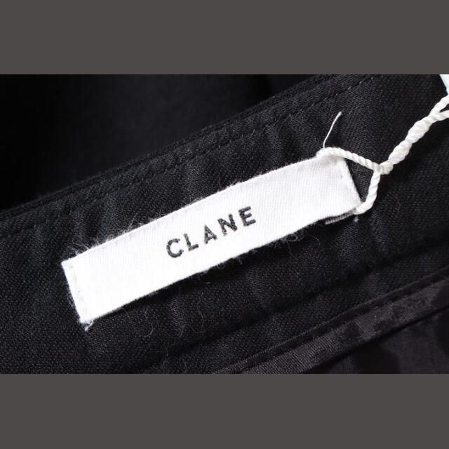 CLANE(クラネ)のクラネ CLANE パンツ ワイド ガウチョ 36 黒 ブラック /hn0408 レディースのパンツ(その他)の商品写真