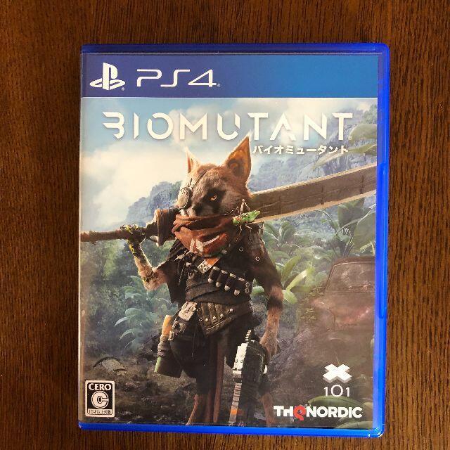 PlayStation4(プレイステーション4)の商品：【PS4】BIOMUTANT（バイオミュータント） エンタメ/ホビーのゲームソフト/ゲーム機本体(家庭用ゲームソフト)の商品写真