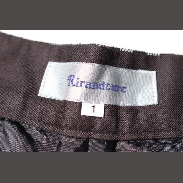 Rirandture(リランドチュール)のリランドチュール Rirandture ラメ混 チェック ショート パンツ /m レディースのパンツ(ショートパンツ)の商品写真