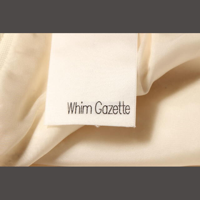 Whim Gazette(ウィムガゼット)のウィムガゼット Whim Gazette 16SS C/Pe ツィード フリル レディースのスカート(ひざ丈スカート)の商品写真