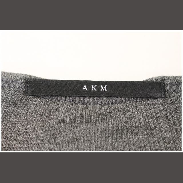 AKM(エイケイエム)のエーケーエム AKM レイヤード Vネック Tシャツ /au0412 メンズのトップス(Tシャツ/カットソー(半袖/袖なし))の商品写真