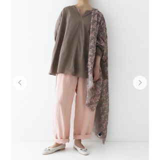 ネストローブ(nest Robe)のまたまた×2さらにさらに☆値下げ☆😆とても美品ネストローブ スキッパーブラウス(シャツ/ブラウス(長袖/七分))