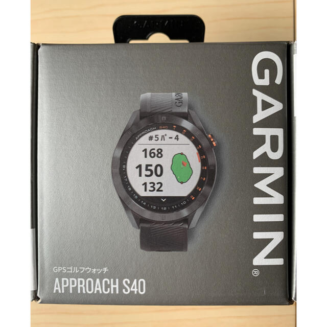 GARMIN(ガーミン)の【新品】GARMIN(ガーミン) ゴルフナビ GPS Approach S40　 チケットのスポーツ(ゴルフ)の商品写真