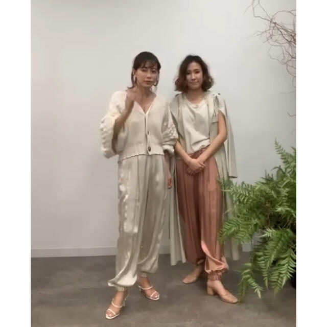 etre tokyo サテンジョガーパンツ | svetinikole.gov.mk