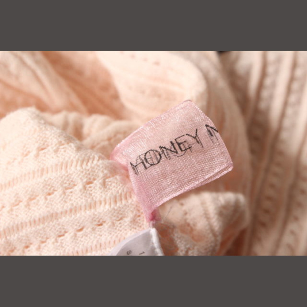 Honey mi Honey(ハニーミーハニー)のハニーミーハニー HONEY MI HONEY 16SS バックV オープン ニ レディースのトップス(ニット/セーター)の商品写真