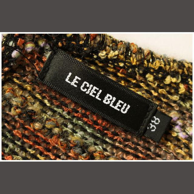 LE CIEL BLEU(ルシェルブルー)のルシェルブルー LE CIEL BLEU ビーズ装飾 ツイード トップス /ry レディースのトップス(ニット/セーター)の商品写真
