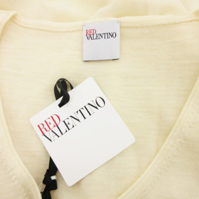 RED VALENTINO(レッドヴァレンティノ)のレッド ヴァレンティノ RED VALENTINO カットソー ニット ノースリ レディースのトップス(ニット/セーター)の商品写真