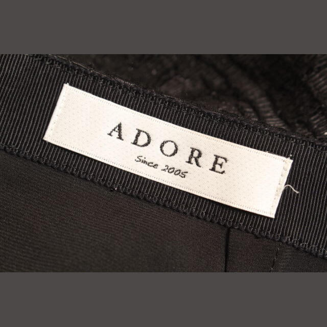 ADORE(アドーア)のアドーア ADORE ジャガード スリット ミニ スカート /☆o0410 レディースのスカート(ミニスカート)の商品写真