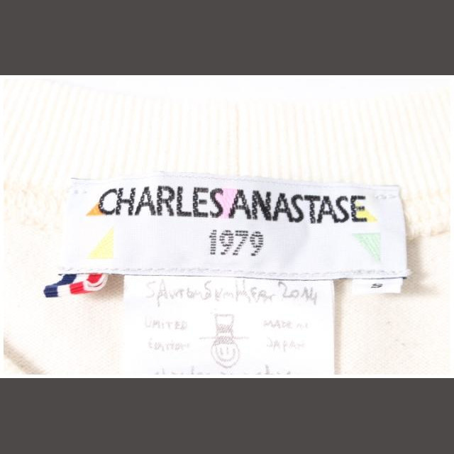 Charles Anastase(シャルルアナスタス)のシャルルアナスタス CHARLES ANASTASE ボーダー 切替 トップス レディースのトップス(カットソー(長袖/七分))の商品写真