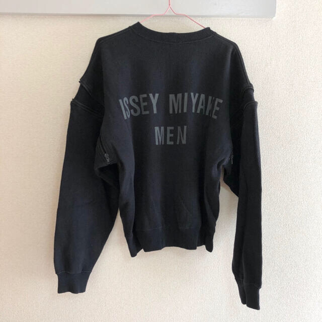 ISSEY MIYAKE(イッセイミヤケ)の80's ISSEY MIYAKE MEN 筆タグ スウェット イッセイミヤケ レディースのトップス(トレーナー/スウェット)の商品写真