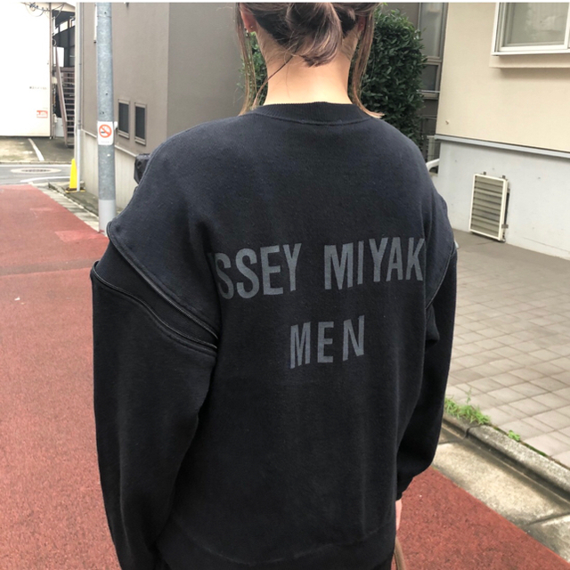 80's ISSEY MIYAKE MEN 筆タグ スウェット イッセイミヤケ