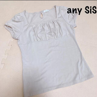 エニィスィス(anySiS)のany SiS：Tシャツ　トップス(Tシャツ(半袖/袖なし))