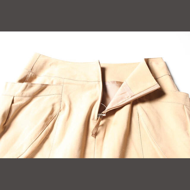 FOXEY(フォクシー)のフォクシー FOXEY スカート ミニ タイト フェイクスエード 38 ベージュ レディースのスカート(ミニスカート)の商品写真