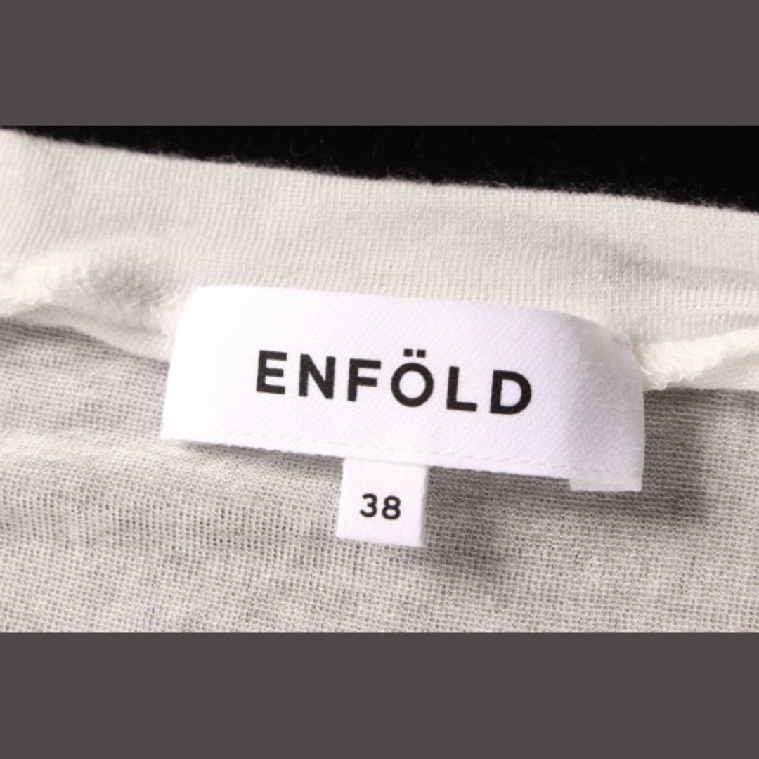 ENFOLD(エンフォルド)のエンフォルド ENFOLD 17AW カットソー 長袖 クルーネック シースルー レディースのトップス(カットソー(長袖/七分))の商品写真