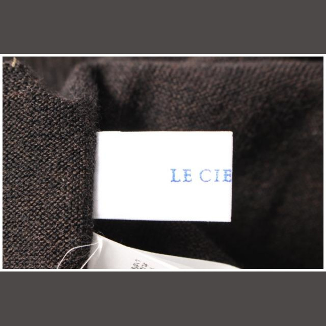 LE CIEL BLEU(ルシェルブルー)のルシェルブルー LE CIEL BLEU 16AW リブ 切替 ニット カットソ レディースのトップス(ニット/セーター)の商品写真