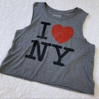 American Eagle I ♡NY Muscle Crop タンクトップ(タンクトップ)